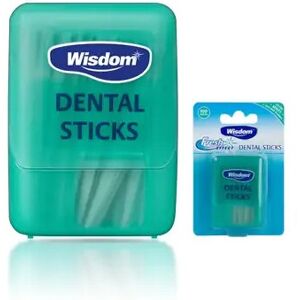 Wisdom Fresh Effect Mint Fluoride Dental Sticks - 100 Woodsticks Wisdom Fresh Effect Mint Fluoride Dental Sticks - 100 Woodsticks