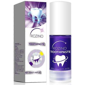 Unbranded (1pcs) Purple Toothpaste for Teeth Whitening, Color Corrector Purple Toothpaste, Unbranded (1pcs) Purple Toothpaste for Teeth Whitening, Color Corrector Purple Toothpaste,