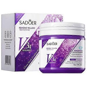 Unbranded (3PCS) Purple Teeth Whitening Powder, Removal Yellow Teeth Stain, Fresh Breath & Unbranded (3PCS) Purple Teeth Whitening Powder, Removal Yellow Teeth Stain, Fresh Breath &