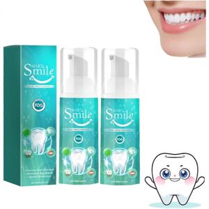Unbranded (2 Pcs) Smart Smile Oral Mouthwash, Teeth Whitening Toothpaste Foam Unbranded (2 Pcs) Smart Smile Oral Mouthwash, Teeth Whitening Toothpaste Foam