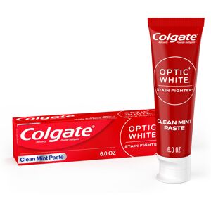 Colgate Stain Fighter Toothpaste, Clean Mint Paste, 6 Ounces (170 g) Colgate Stain Fighter Toothpaste, Clean Mint Paste, 6 Ounces (170 g)
