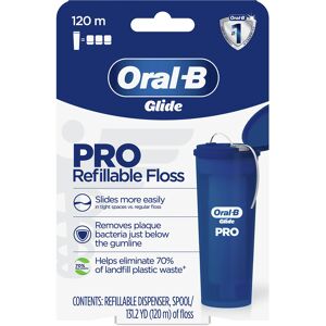 Oral-B Glide PRO Refillable Dental Floss Starter Kit 120m Oral-B Glide PRO Refillable Dental Floss Starter Kit 120m