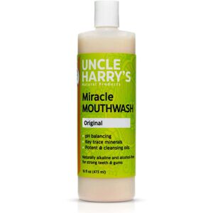 Uncle Harry's Natural Alkalizing Miracle Mouthwash Adult & Kids Mouthwash for Uncle Harry's Natural Alkalizing Miracle Mouthwash Adult & Kids Mouthwash for