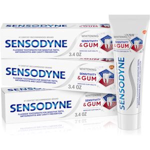 Sensodyne Sensitivity & Gum Whitening Toothpaste - Sensitive Teeth Sensodyne Sensitivity & Gum Whitening Toothpaste - Sensitive Teeth