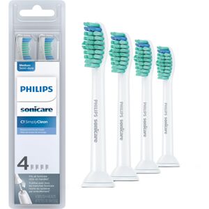 Philips Sonicare SimplyClean (C1) Replacement Toothbrush Heads 4 Pack HX6014/6 Philips Sonicare SimplyClean (C1) Replacement Toothbrush Heads 4 Pack HX6014/6