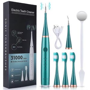 Unbranded (green) 7 in 1 Ultrasonic Dental Cleaner Scaler Dental Tartar Remover Electric T Unbranded (green) 7 in 1 Ultrasonic Dental Cleaner Scaler Dental Tartar Remover Electric T