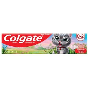 6 x Colgate Anticavity Toothpaste For Kids Strawberry 0-2 Years 50ml 6 x Colgate Anticavity Toothpaste For Kids Strawberry 0-2 Years 50ml