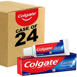 Colgate Cavity Protection Toothpaste with Fluoride Great Regular Flavor 1 Ounc Colgate Cavity Protection Toothpaste with Fluoride Great Regular Flavor 1 Ounc
