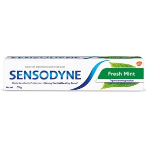 Sensodyne Fresh Mint Sensitivity Toothpaste for Sensitive Teeth and Fresh Breath Sensodyne Fresh Mint Sensitivity Toothpaste for Sensitive Teeth and Fresh Breath
