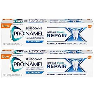 Sensodyne ProNamel Clean Mint Intensive Repair 3.4 Ounce (Pack of 2) Sensodyne ProNamel Clean Mint Intensive Repair 3.4 Ounce (Pack of 2)