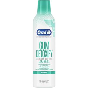 Oral-B Gum Detoxify Mouthwash Special Care Oral Rinse - Mild Mint 16 Fl Oz Oral-B Gum Detoxify Mouthwash Special Care Oral Rinse - Mild Mint 16 Fl Oz