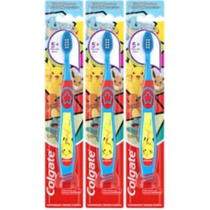 Colgate Pok?mon Toothbrush with Suction Cup for Chiildren 5+ Years Old Extra S Colgate Pok?mon Toothbrush with Suction Cup for Chiildren 5+ Years Old Extra S