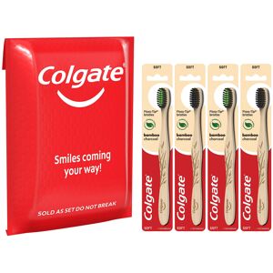 Colgate Charcoal Bamboo Toothbrushes Eco Friendly Natural Bamboo Handle Soft Colgate Charcoal Bamboo Toothbrushes Eco Friendly Natural Bamboo Handle Soft