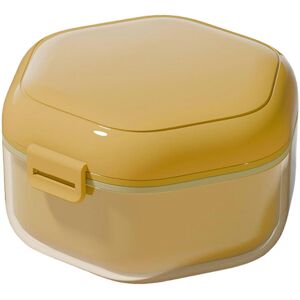 Unbranded ( Yellow, One size) Portable Teeth Aligner Case for Mouth Guards Denture Holder Unbranded ( Yellow, One size) Portable Teeth Aligner Case for Mouth Guards Denture Holder