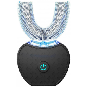 Unbranded (Black)Ultrasonic Electric Toothbrush ,Automatic Toothbrush U-Shape Full Mouth 3 Unbranded (Black)Ultrasonic Electric Toothbrush ,Automatic Toothbrush U-Shape Full Mouth 3