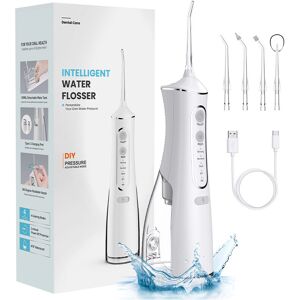 Unbranded Cordless Water Flosser Dental Oral Irrigator 5 Jet Tips 300ml 4 Mode DIY Intelli Unbranded Cordless Water Flosser Dental Oral Irrigator 5 Jet Tips 300ml 4 Mode DIY Intelli