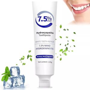 Unbranded 3x Hydroxyapatite Enamel Protection Gentle Mint Fresh Breath Toothpaste Unbranded 3x Hydroxyapatite Enamel Protection Gentle Mint Fresh Breath Toothpaste