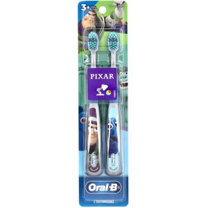 Oral-B, Toothbrush, Extra Soft, 3+ Years, Pixar, 2 Toothbrushes Oral-B, Toothbrush, Extra Soft, 3+ Years, Pixar, 2 Toothbrushes