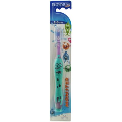 Elgydium Kids Monster 2/6 Soft Toothbrush - Toothbrush Elgydium Kids Monster 2/6 Soft Toothbrush - Toothbrush