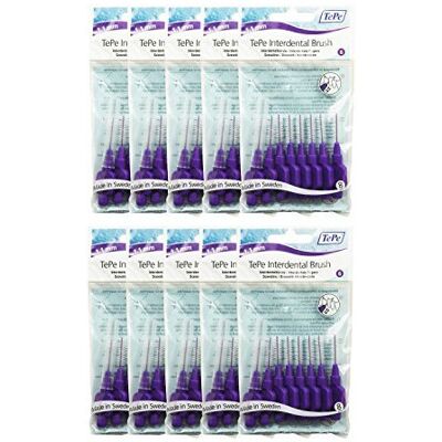TePe - InterDental Brushes - Purple - 80 brushes - Interdental brush TePe - InterDental Brushes - Purple - 80 brushes - Interdental brush