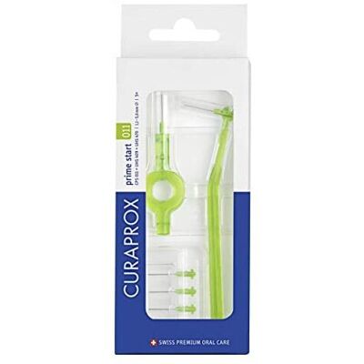 Curaprox Lime Green Interdental Starter Kit - Interdental Brushes Curaprox Lime Green Interdental Starter Kit - Interdental Brushes