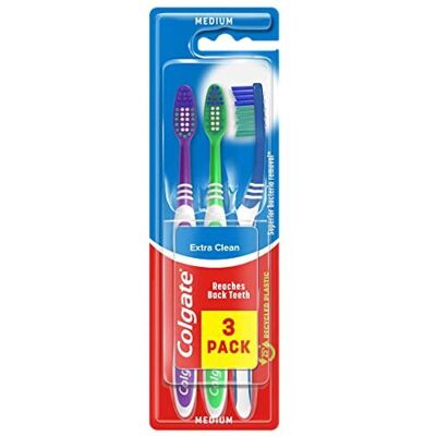 Colgate Extra Clean Medium Toothbrush - Assorted Colgate Extra Clean Medium Toothbrush - Assorted