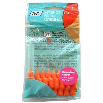 TePe - Original - 0.45 mm - Size 1 - Interdental Brush TePe - Original - 0.45 mm - Size 1 - Interdental Brush