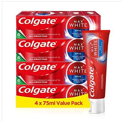 Colgate Max White Optic Toothpaste - Toothpaste Colgate Max White Optic Toothpaste - Toothpaste