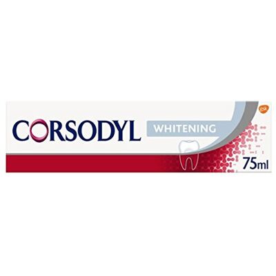 Corsodyl 75 ml Whitening Toothpaste Corsodyl 75 ml Whitening Toothpaste