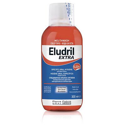 Eludril Extra - Mouthwash 300ml Eludril Extra - Mouthwash 300ml