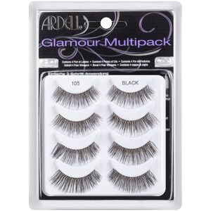 Ardell Glamour Reusable Eyelashes Multipack - 105 Black Lashes - 4 Pairs Ardell Glamour Reusable Eyelashes Multipack - 105 Black Lashes - 4 Pairs