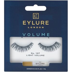 Eylure Volume Handmade False Black Eyelashes - 107 - Lash Glue is Included Eylure Volume Handmade False Black Eyelashes - 107 - Lash Glue is Included