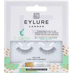 Eylure C-Lash Lash Replacement - Volume - Clear and Flexible Self Adhesive Band Eylure C-Lash Lash Replacement - Volume - Clear and Flexible Self Adhesive Band