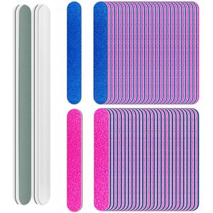 Keiby Citom 100 Pcs Disposable Nail Files 180/240, Double Sided Emery Board, Nail File Buffe Keiby Citom 100 Pcs Disposable Nail Files 180/240, Double Sided Emery Board, Nail File Buffe