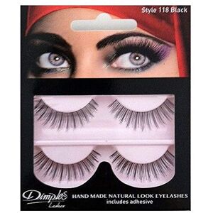 Unbranded Dimples Eyelashes Style 118 - Hand Made Natural Look, Includes Glue, 2 Pairs for Unbranded Dimples Eyelashes Style 118 - Hand Made Natural Look, Includes Glue, 2 Pairs for