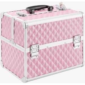 AREBOS Beauty Case Vanity Case Make Up Nail Art Case / Box 32 x 21,5 x 26 cm (Pi AREBOS Beauty Case Vanity Case Make Up Nail Art Case / Box 32 x 21,5 x 26 cm (Pi