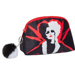 Cruella Make Up Bag for Women Disney Plush Cosmetic Toiletries Bag Pencil Case Cruella Make Up Bag for Women Disney Plush Cosmetic Toiletries Bag Pencil Case
