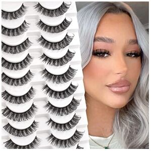 Glowing Win Glowingwin Russian Strip Lashes Volume 3D Hybrid Strip Lashes 10 Pairs Cat Eye L Glowing Win Glowingwin Russian Strip Lashes Volume 3D Hybrid Strip Lashes 10 Pairs Cat Eye L