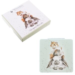 Wrendale Designs 'Piggy in the Middle' Guinea Pigs Compact Mirror Boxed Gift Wrendale Designs 'Piggy in the Middle' Guinea Pigs Compact Mirror Boxed Gift