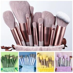 winwin (Blue) 13PCS Makeup Brushes Set Beauty Soft Makeup Tool winwin (Blue) 13PCS Makeup Brushes Set Beauty Soft Makeup Tool