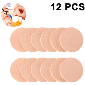 Unbranded 12-Piece Round Makeup Sponge Set for Wet/Dry Application - 55mm Skin-Tone Puffs, Unbranded 12-Piece Round Makeup Sponge Set for Wet/Dry Application - 55mm Skin-Tone Puffs,