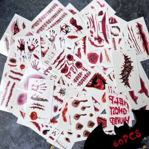Unbranded Halloween Decorations Halloween Party Makeup Tattoo Stickers Scar Stickers Reali Unbranded Halloween Decorations Halloween Party Makeup Tattoo Stickers Scar Stickers Reali