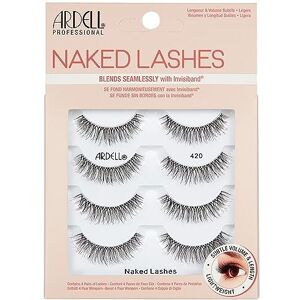 Ardell Naked Lashes Multipack - 4 Pairs of False Eyelashes (Style 420) Ardell Naked Lashes Multipack - 4 Pairs of False Eyelashes (Style 420)