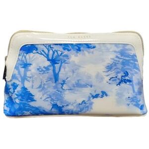 Ted Baker Roxxi Romantic Printed Make up Bag Cosmetic Bag in White Ted Baker Roxxi Romantic Printed Make up Bag Cosmetic Bag in White