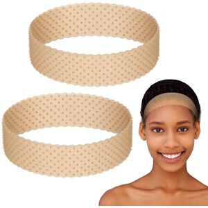 Unbranded 2 Pieces Silicone Grip Wig Band Adjustable Silicone Wig Headband Fix Non-slip Wi Unbranded 2 Pieces Silicone Grip Wig Band Adjustable Silicone Wig Headband Fix Non-slip Wi