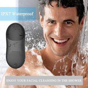 Chronus Sonic Facial Cleansing Brush, 2 in 1 Silicone Facial Scrub Exfoliating B Chronus Sonic Facial Cleansing Brush, 2 in 1 Silicone Facial Scrub Exfoliating B