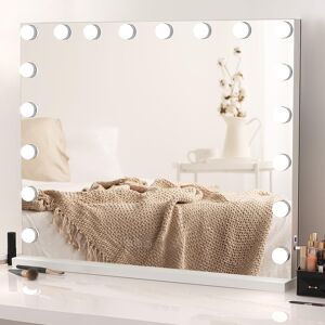 Unbranded Hollywood Vanity Mirror with 18 LED Lights - Touch-Sensor, 3 Color Modes, 10x Ma Unbranded Hollywood Vanity Mirror with 18 LED Lights - Touch-Sensor, 3 Color Modes, 10x Ma