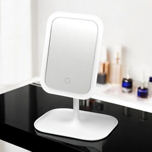 URBN Living (With Stand) Cosmetic Free Standing Mirror LED Light Travel Makeup Shaving Dress URBN Living (With Stand) Cosmetic Free Standing Mirror LED Light Travel Makeup Shaving Dress
