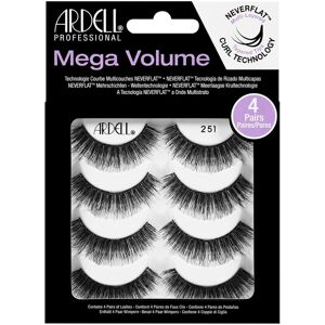 Ardell Mega Volume 251 Eye Lashes, Pack of 4 Ardell Mega Volume 251 Eye Lashes, Pack of 4