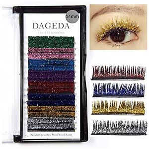 Unbranded 8 Colors Lash Extension Glitter Lash Extensions, Colored Easy Fan Volume Lashes, Unbranded 8 Colors Lash Extension Glitter Lash Extensions, Colored Easy Fan Volume Lashes,